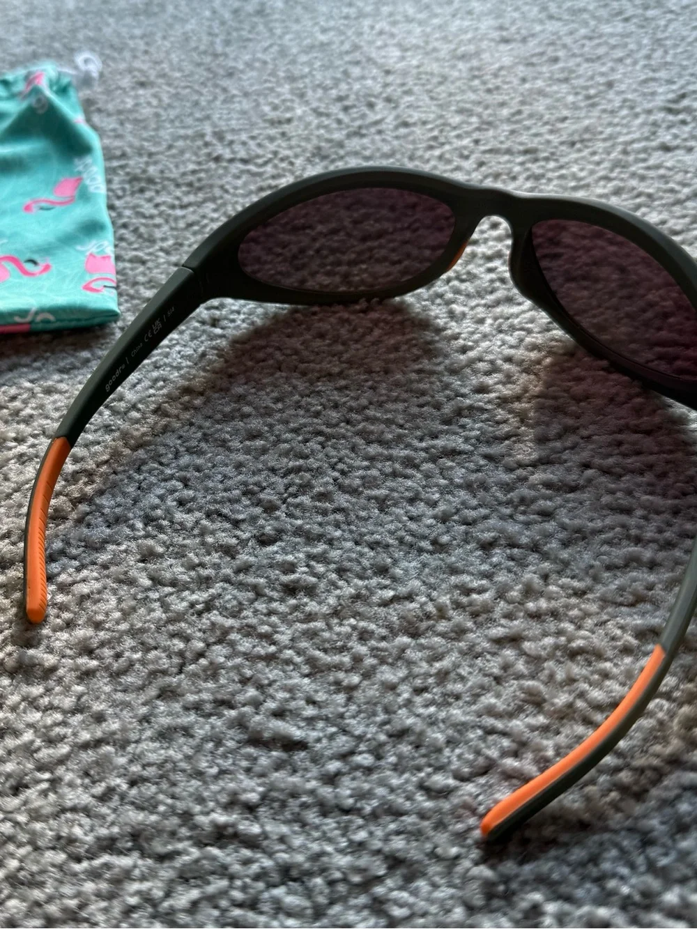 Men’s Goodr Bug G sunglasses - Green/orange